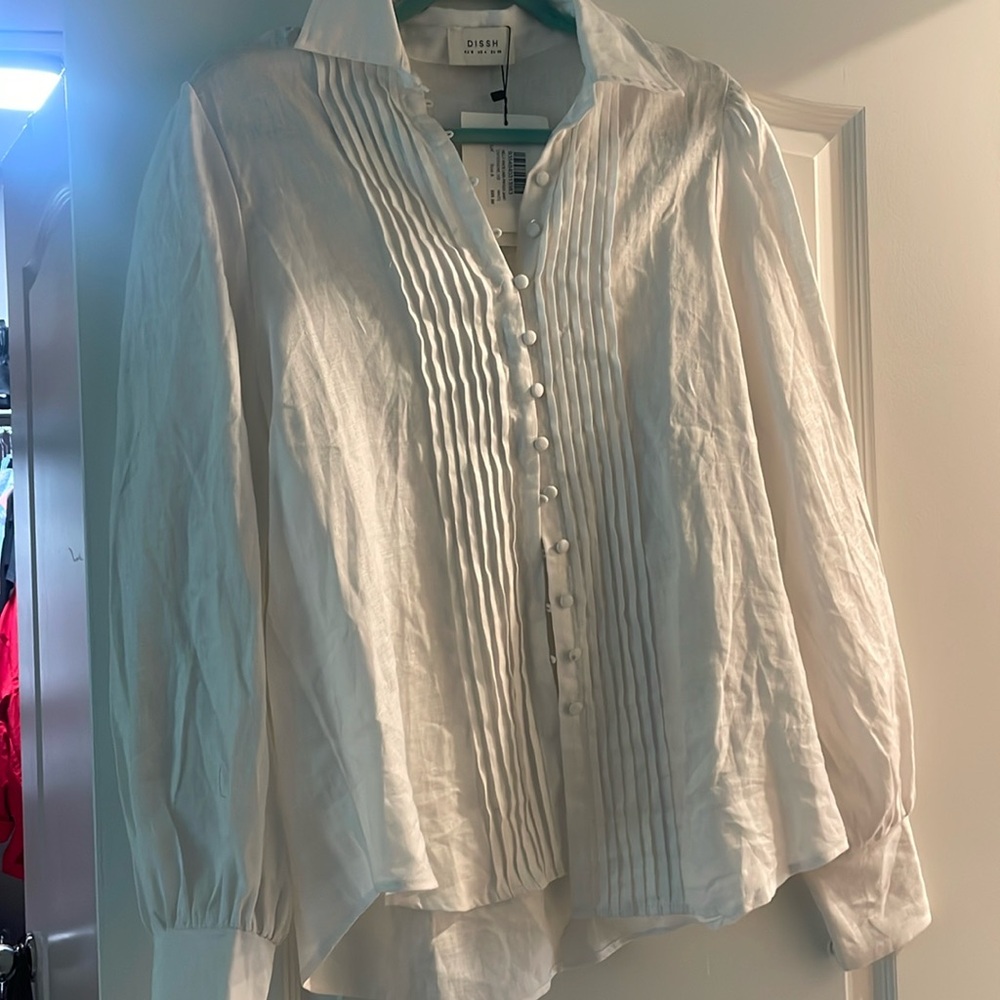 Dissh linen top
